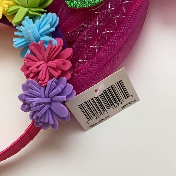 Trolls world tour POPPY RAINBOW LIGHT UP HEADPIECE NE - Picture 6 of 9